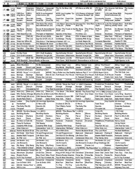 channel 57 tv schedule tonight